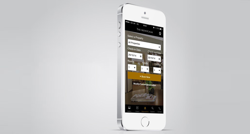 The Montcalm Luxury Hotels App